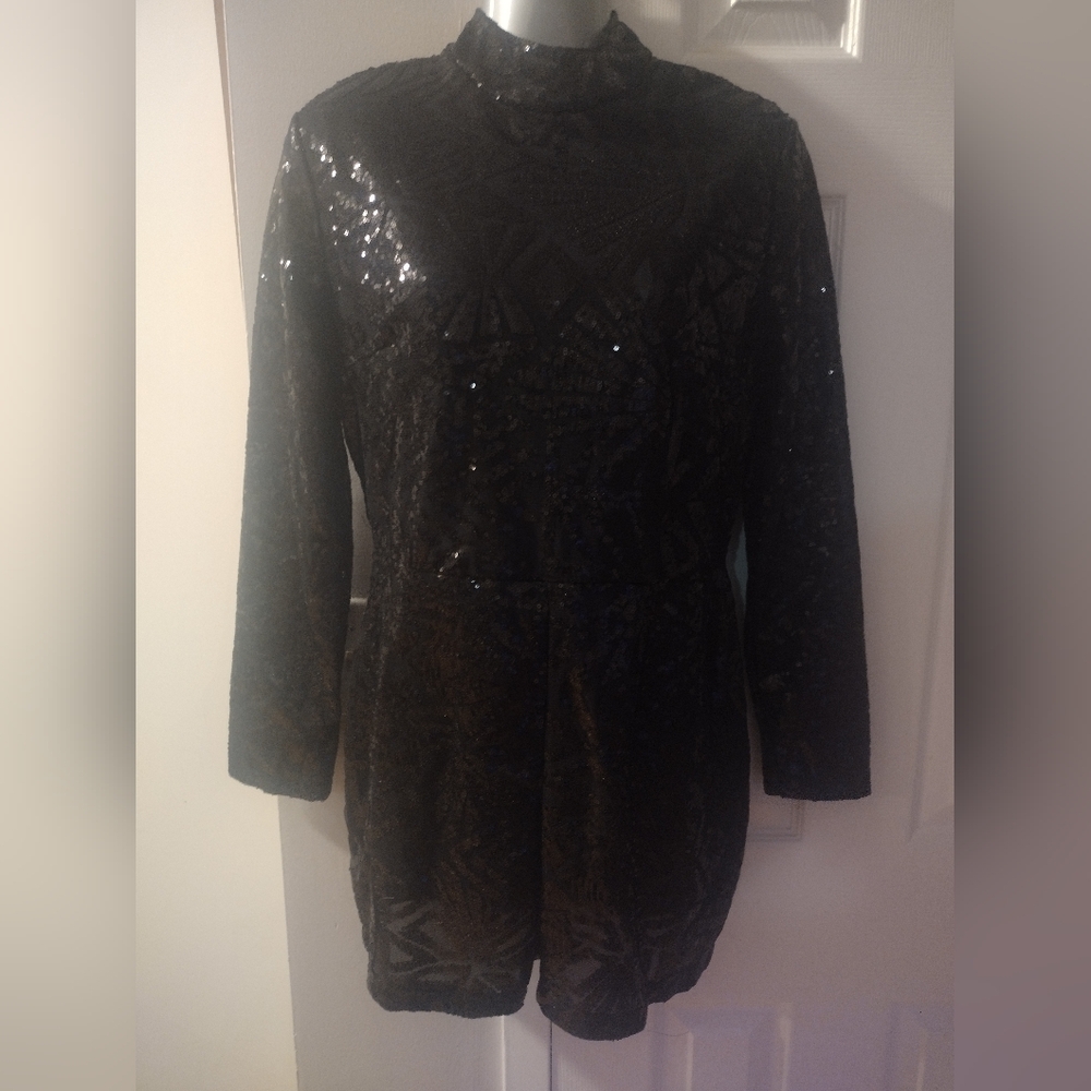 Sequin Romper